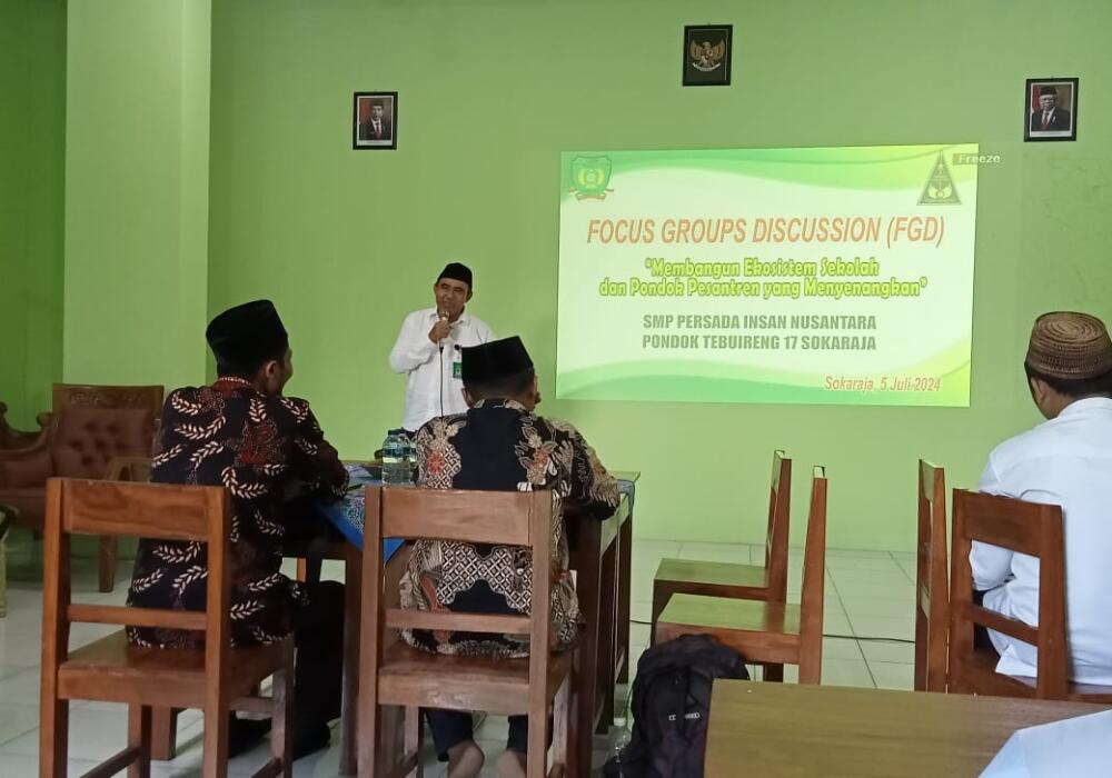smp-perantara-adakan-fgd-membangun-ekosistem-sekolah-dan-pondok-pesantren-yang-menyenangkan